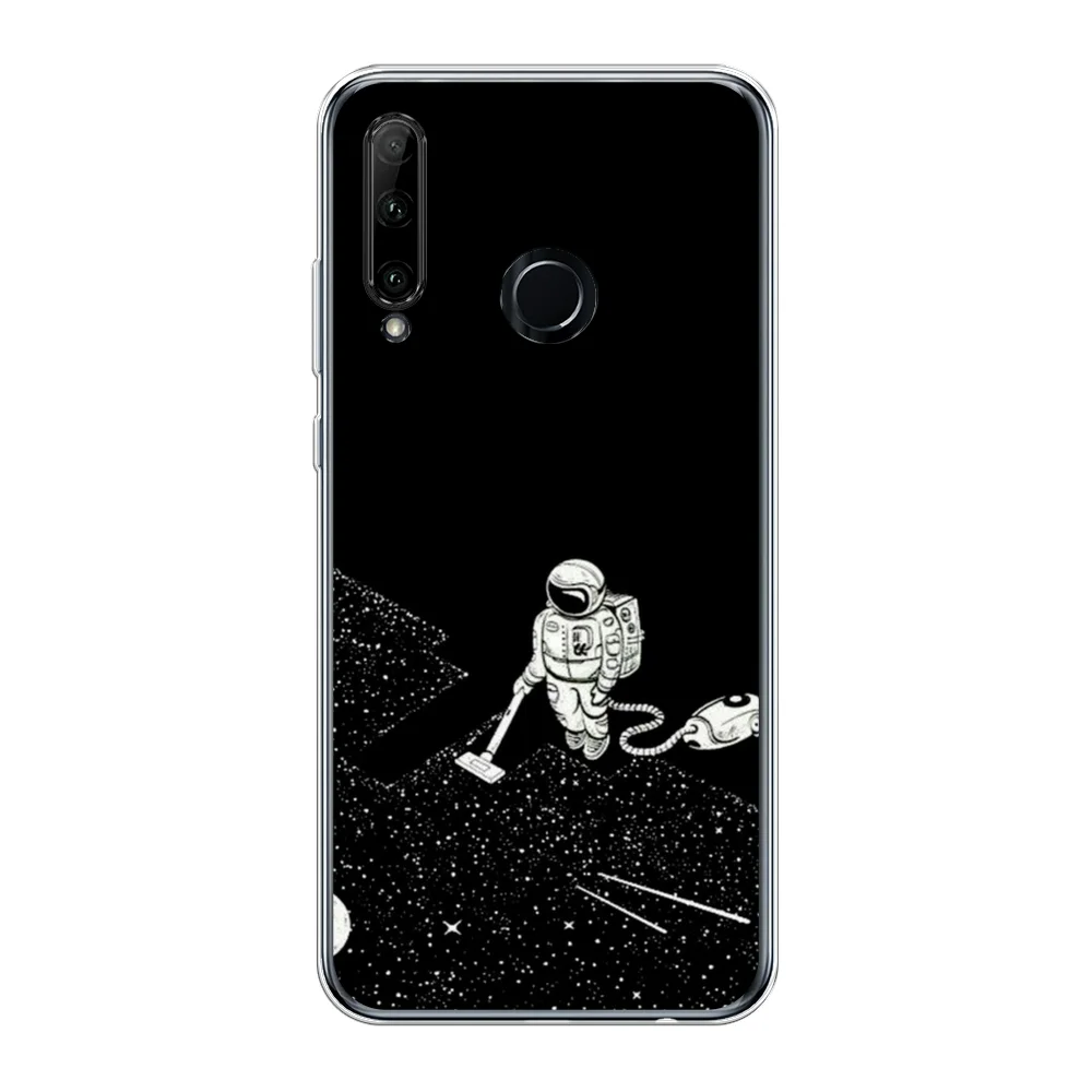 Карамельный чехол на Honor 10i/20 Lite 2019/20e/Huawei P Smart Plus 2019 / Хонор 10i прозрачный