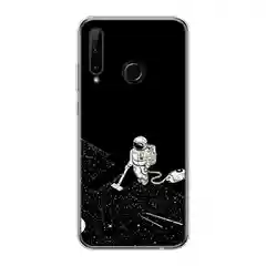 Карамельный чехол на Honor 10i/20 Lite 2019/20e/Huawei P Smart Plus 2019 / Хонор 10i прозрачный