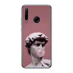 Коралловый чехол на Honor 10i/20 Lite 2019/20e/Huawei P Smart Plus 2019 / Хонор 10i прозрачный