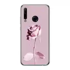 Коралловый меланж чехол на Honor 10i/20 Lite 2019/20e/Huawei P Smart Plus 2019 / Хонор 10i прозрачный