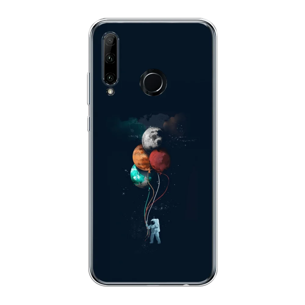 Марсала чехол на Honor 10i/20 Lite 2019/20e/Huawei P Smart Plus 2019 / Хонор 10i прозрачный