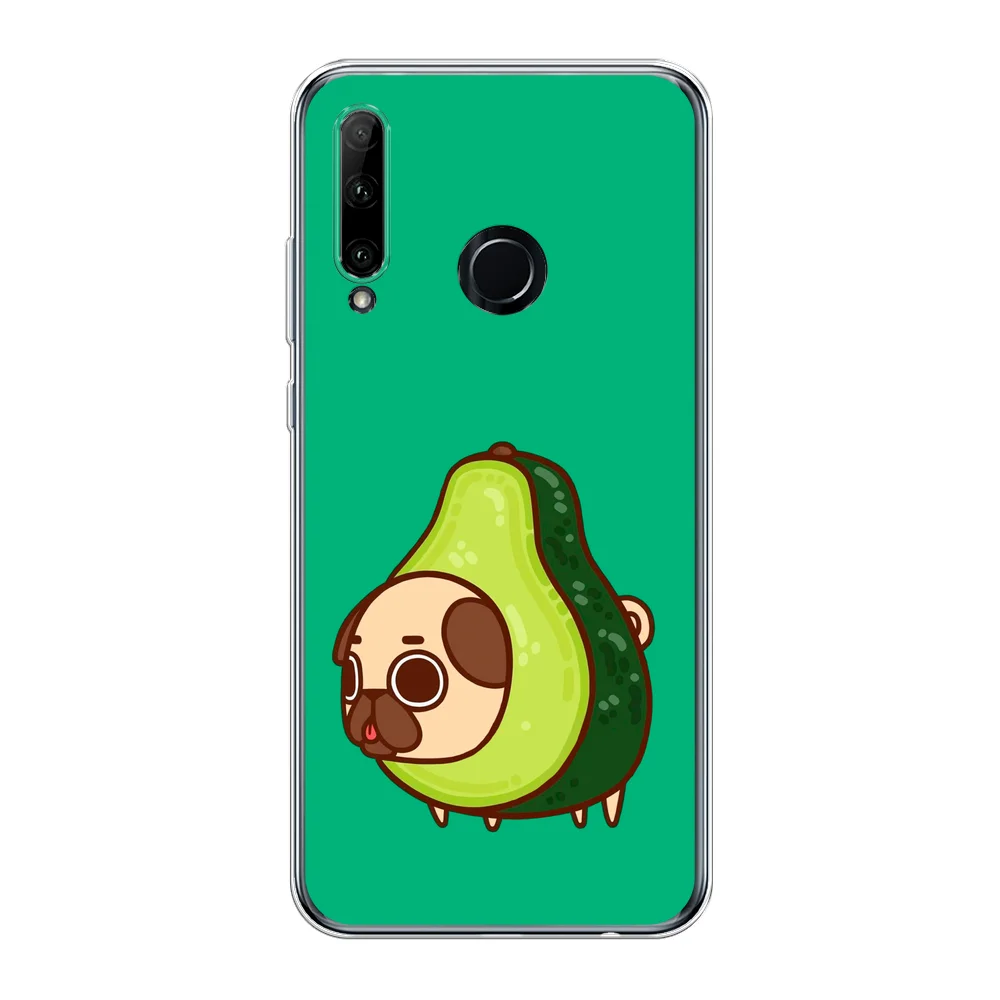 Мятный чехол на Honor 10i/20 Lite 2019/20e/Huawei P Smart Plus 2019 / Хонор 10i прозрачный