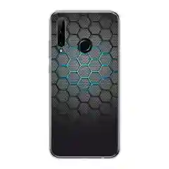 Темно-синий чехол на Honor 10i/20 Lite 2019/20e/Huawei P Smart Plus 2019 / Хонор 10i прозрачный