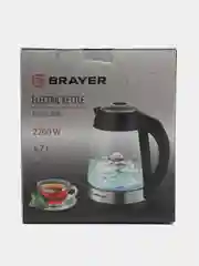 Чайник электрический BRAYER BR1012BK, 1,7 л