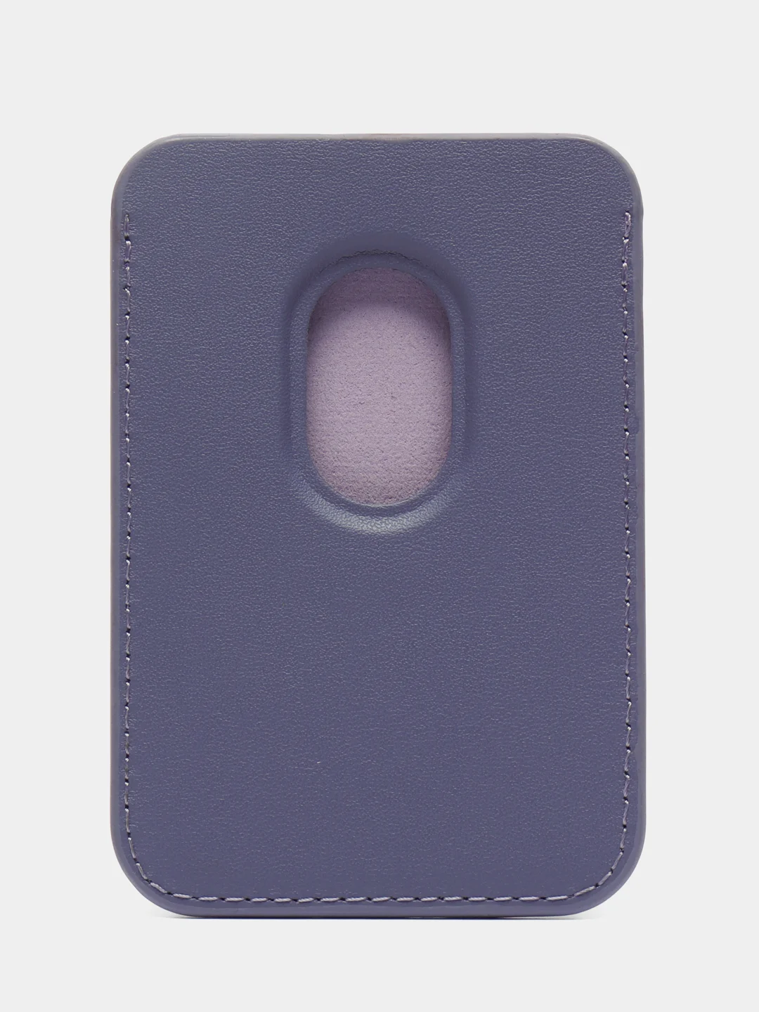 Пурпурный картхолдер на магнитах MagSafe Leather Wallet iPhone