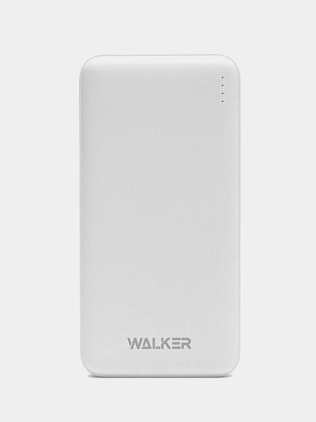 Белый внешний аккумулятор WALKER WB-410, 10 000 mAh