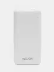 Белый внешний аккумулятор WALKER WB-410, 10 000 mAh