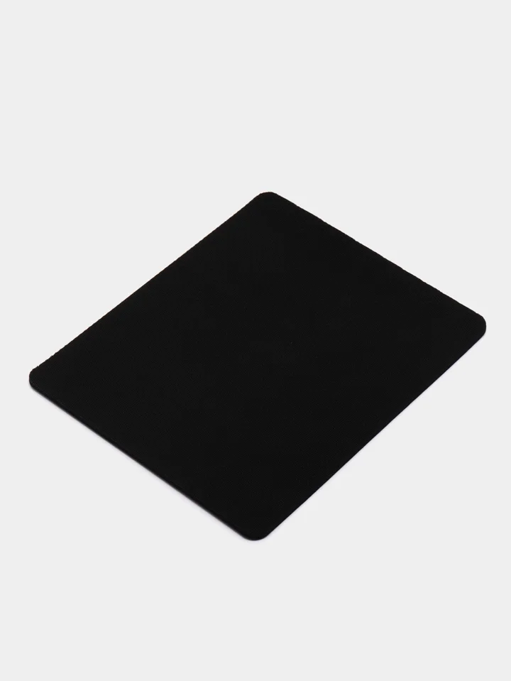 Коврик для мыши Sonnen Black, резина + ткань, 220х180х3 мм, 513309