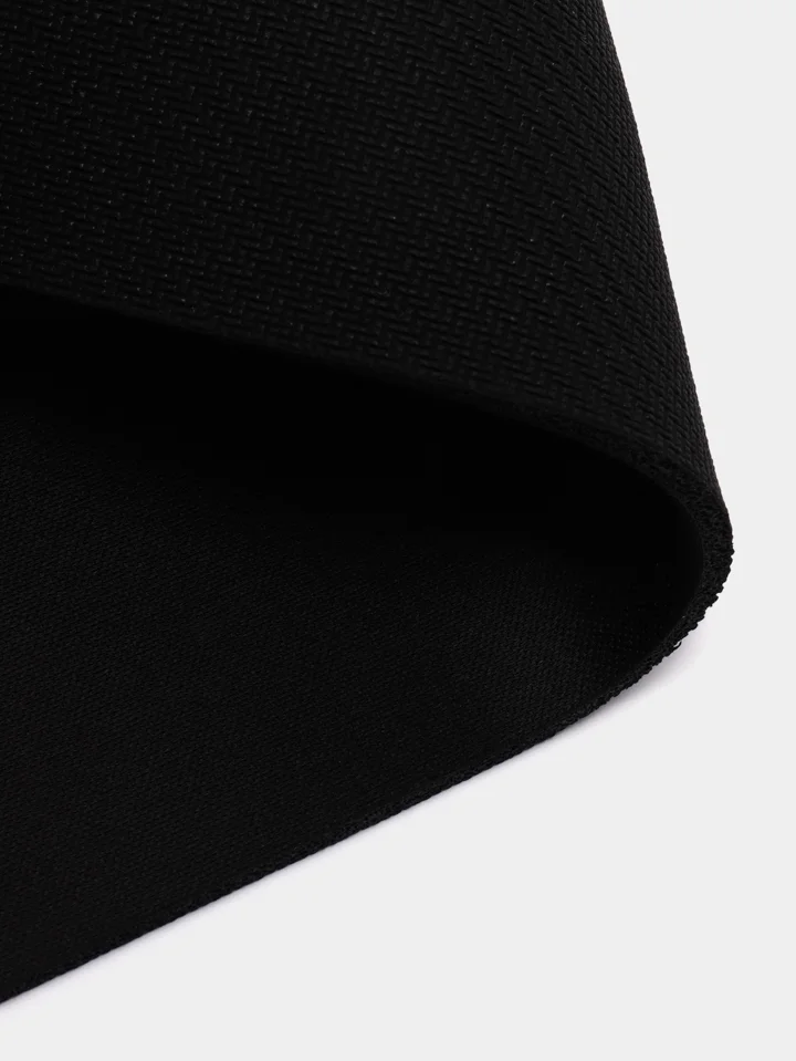 Коврик для мыши Sonnen Black, резина + ткань, 220х180х3 мм, 513309