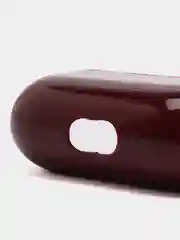 Багровый чехол для наушников AirPods 1 / Pro 2 / 3, силиконовый