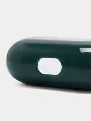 Тёмно-зелёный чехол для наушников AirPods 1 / Pro 2 / 3, силиконовый