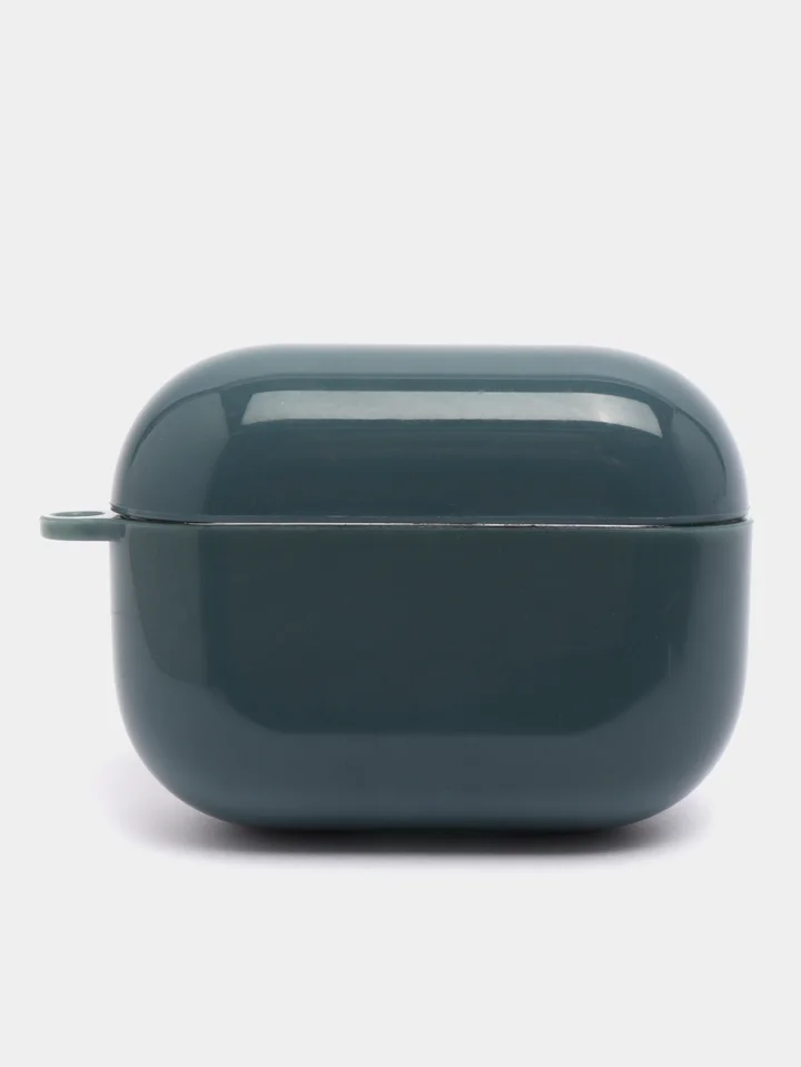 Серый чехол для наушников AirPods 1 / Pro 2 / 3, силиконовый