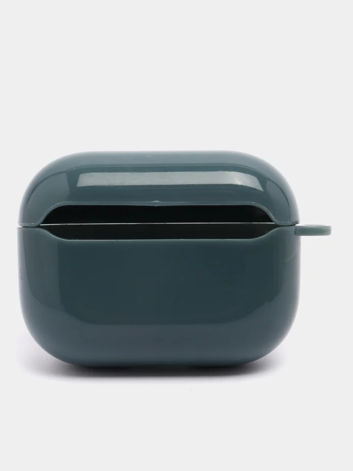 Серый чехол для наушников AirPods 1 / Pro 2 / 3, силиконовый
