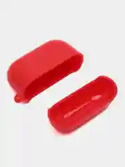 Красный чехол для наушников AirPods 1 / Pro 2 / 3, силиконовый