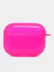 Фуксия чехол для наушников AirPods 1 / Pro 2 / 3 Силиконовый