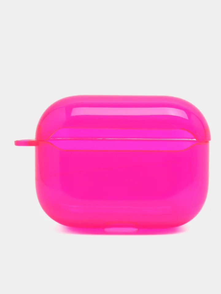 Фиолетовый чехол для наушников AirPods 1 / Pro 2 / 3 Силиконовый