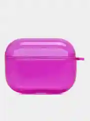 Фиолетовый чехол для наушников AirPods 1 / Pro 2 / 3 Силиконовый