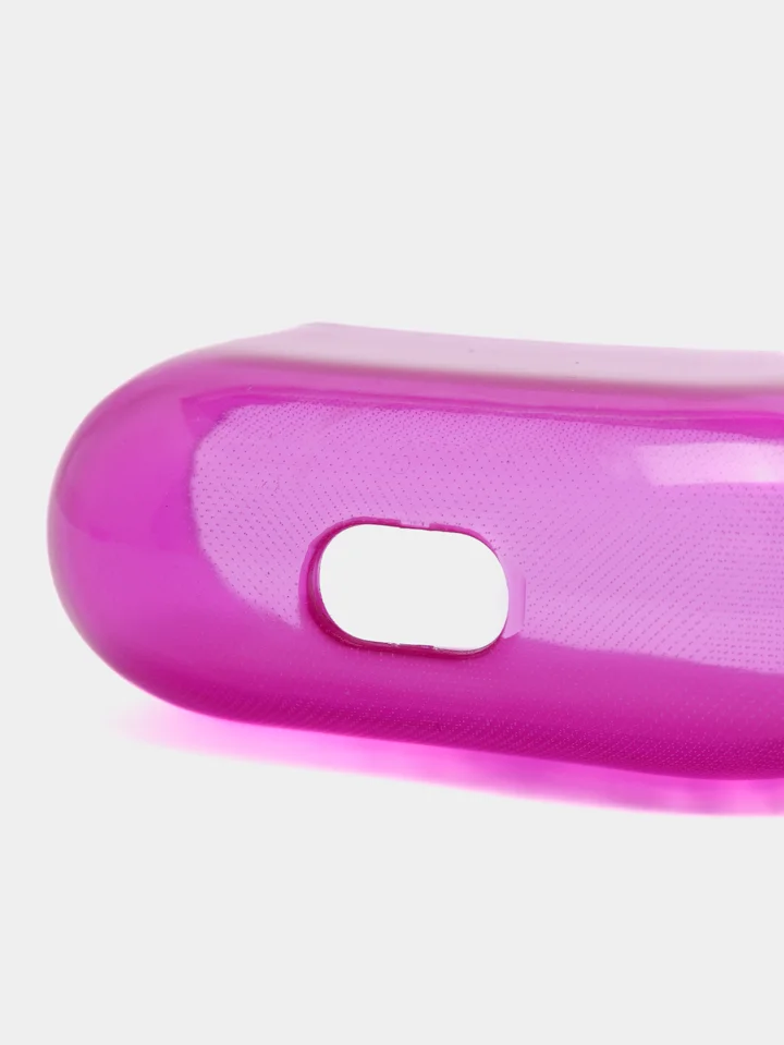 Фиолетовый чехол для наушников AirPods 1 / Pro 2 / 3 Силиконовый