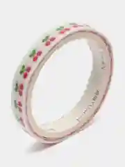 Белый декоративный скотч, 5 мм