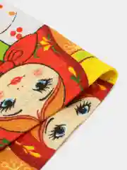 Красный вафельное полотенце для кухни, набор 3 штуки, 45х60 см, на День Рождения