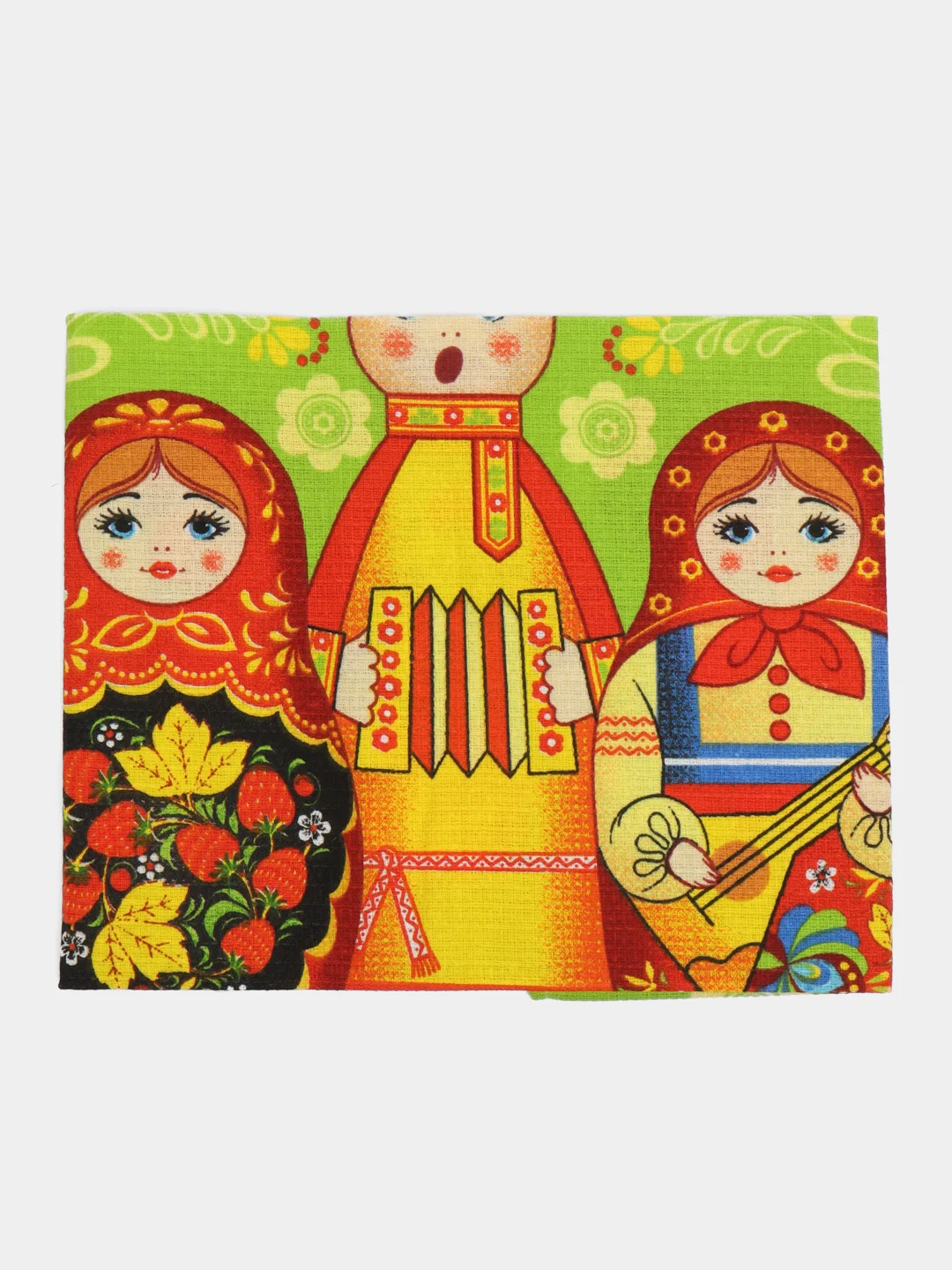 Красный вафельное полотенце для кухни, набор 3 штуки, 45х60 см, на День Рождения