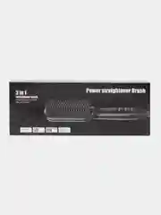 Расческа выпрямитель для волос Hair Straightener Brush 105A, черный