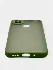 Лесной зеленый чехол Xiaomi Redmi 9C, Redmi 9C NFC, Redmi 10A пластиковый матовый с цветными кнопками