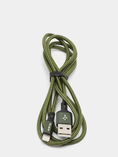 Кабель Olmio Basic lightning для iPhone (Айфон), c быстрой зарядкой, 1,2 м