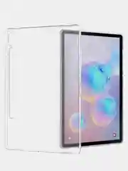 Чехол на планшет Samsung Galaxy Tab S8+ SM-X800, S7 FE T736, S7 Plus T970 12.4, прозрачный