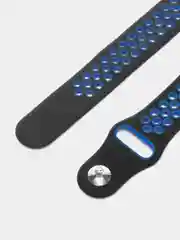 Терракотовый ремешок для Apple Watch 3,4,5 поколения 38/40 мм. двухцветный, силиконовый