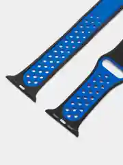 Терракотовый ремешок для Apple Watch 3,4,5 поколения 38/40 мм. двухцветный, силиконовый