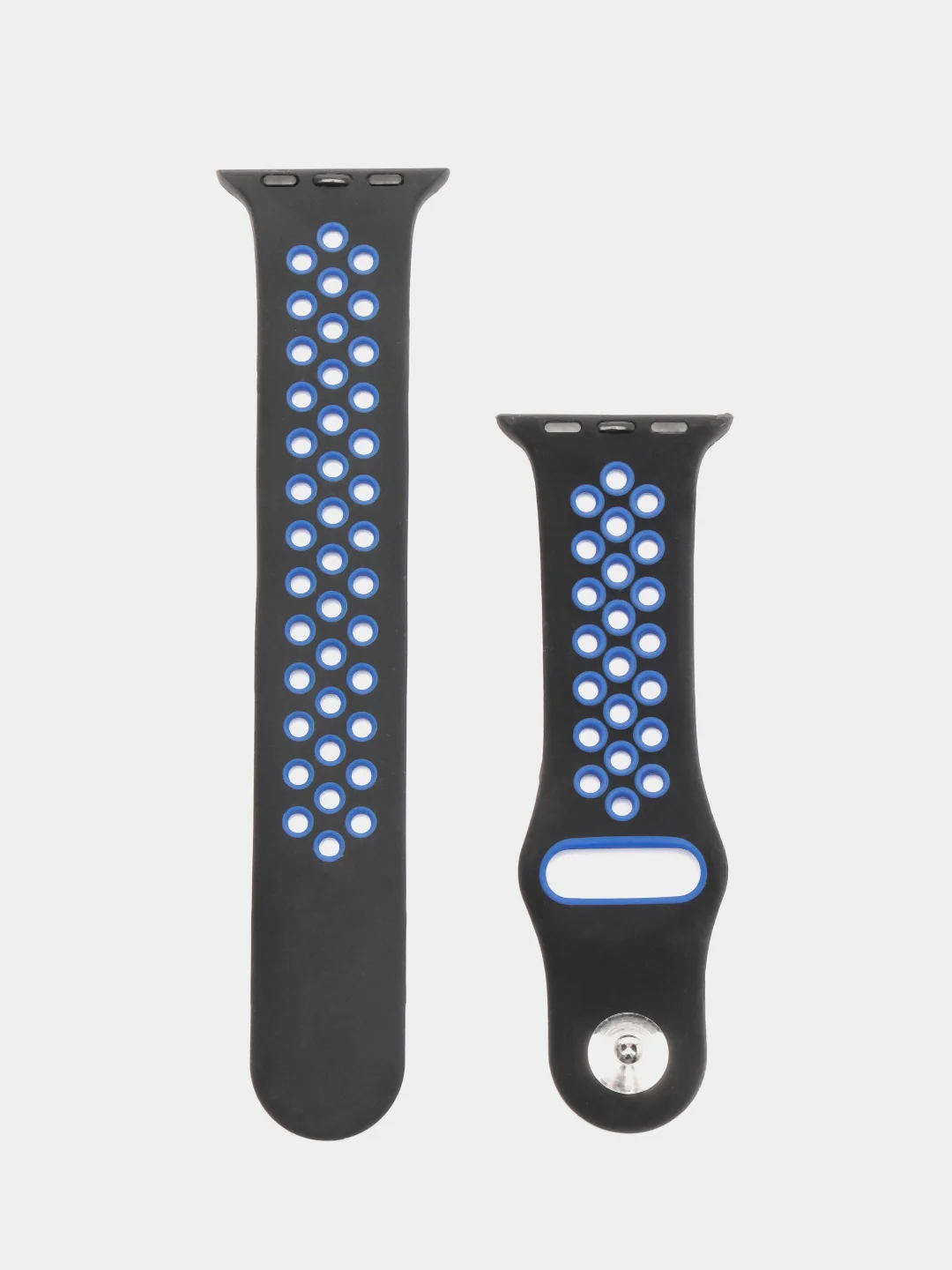 Терракотовый ремешок для Apple Watch 3,4,5 поколения 38/40 мм. двухцветный, силиконовый