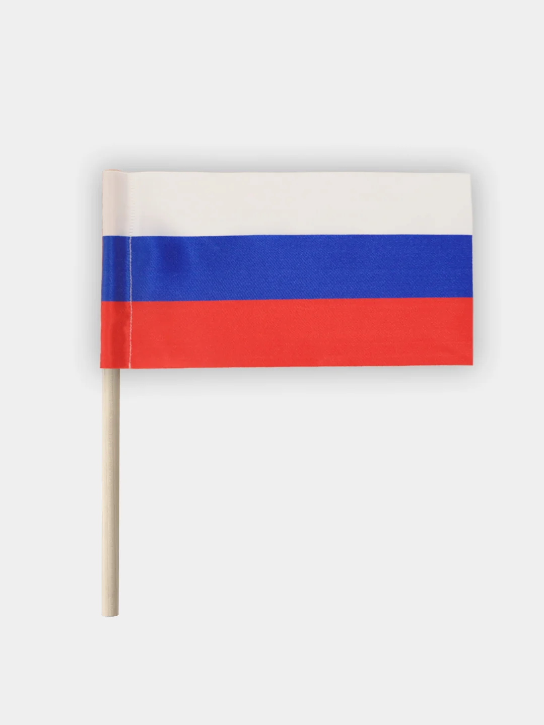 Флажки России, на деревянной палочке, Ecoved, 12 штук