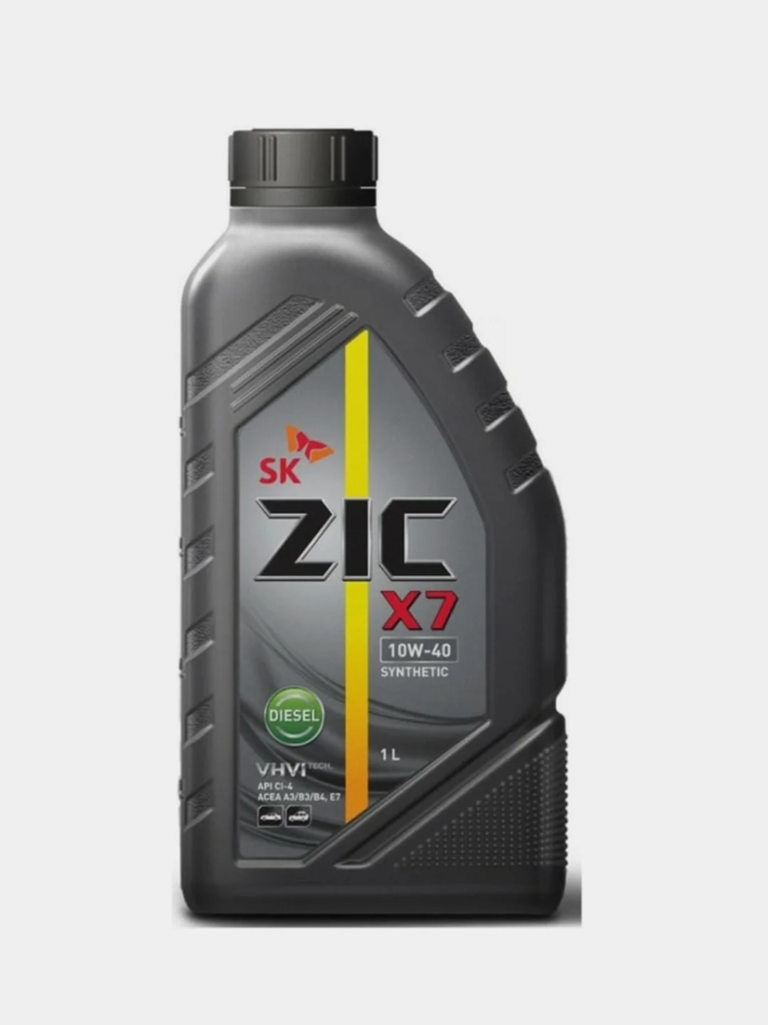 Моторное масло ZIC X7 Diesel 10W40, Синтетическое, API CI-4/SL