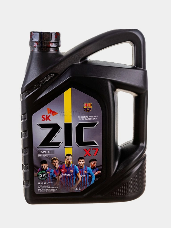 Масло моторное ZIC X7 5W40, Синтетическое