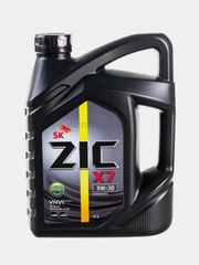 Моторное масло ZIC X7 Diesel 5W30, Синтетическое API SL/CF