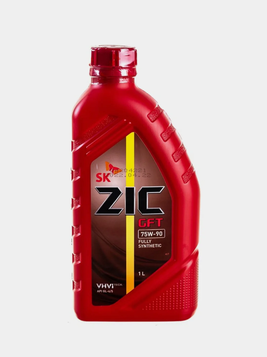 Масло трансмисионное  ZIC GFT 75W90, синтетическое API GL-4/GL-5
