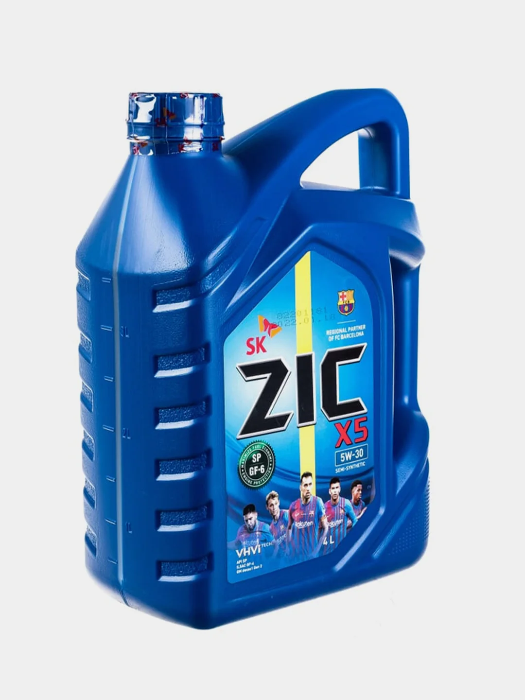 Моторное масло ZIC X5 5W30, Полусинтетическое