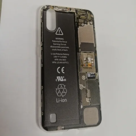 Чехол силиконовый с рисунком на Samsung A01(SM-A015F/DS)/M01(SM-M015F/DS)