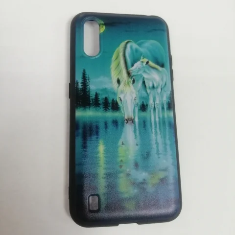 Чехол силиконовый с рисунком на Samsung A01(SM-A015F/DS)/M01(SM-M015F/DS)