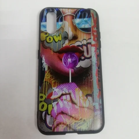 Чехол силиконовый с рисунком на Samsung A01(SM-A015F/DS)/M01(SM-M015F/DS)