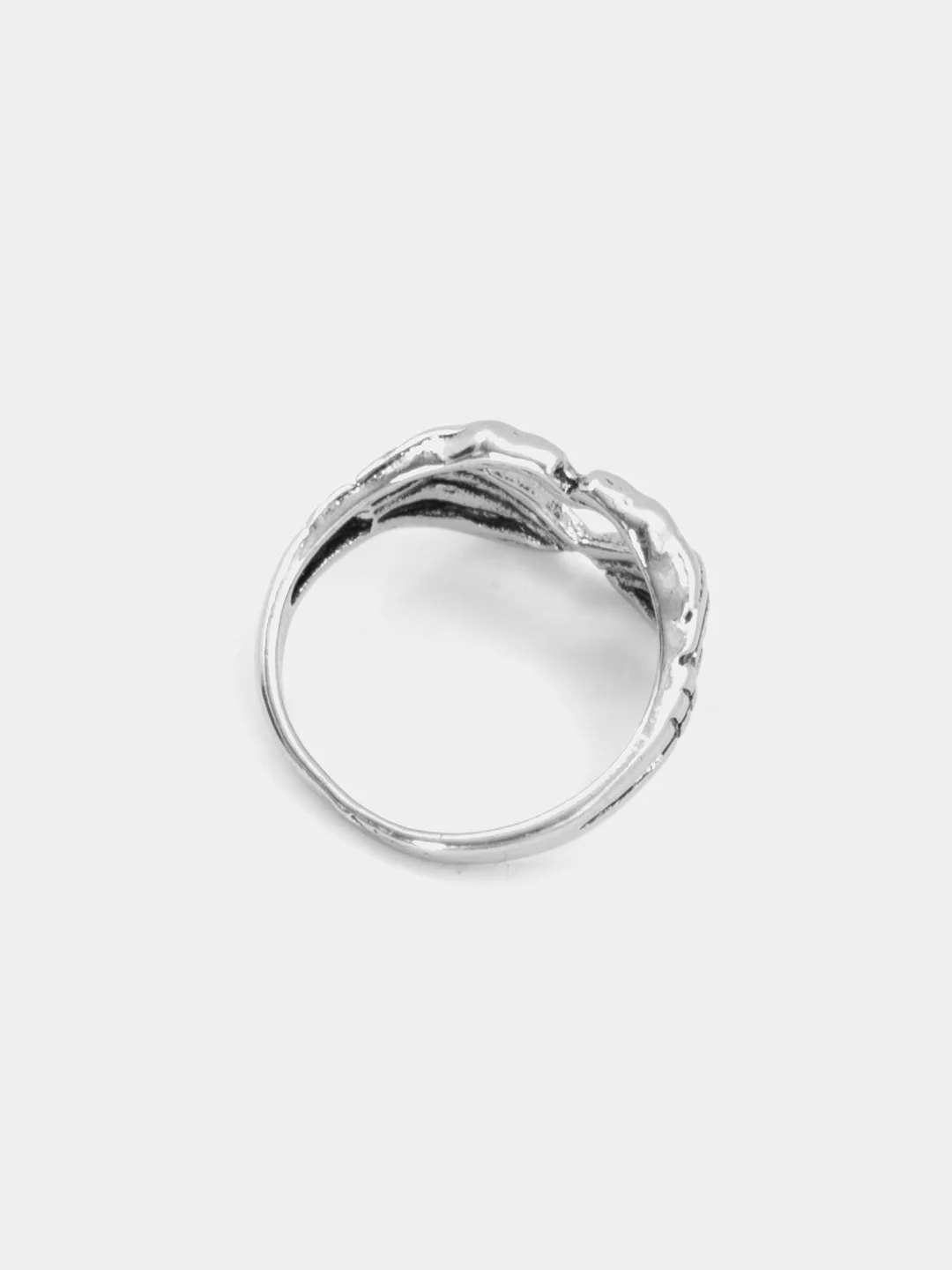 Серебряный кольцо женское сердце
