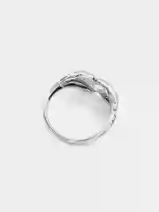 Серебряный кольцо женское сердце