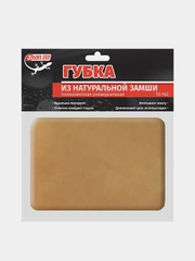 Губка замшевая полировочная 3ton 13*10см, TX-102