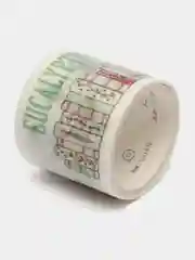 Вишнёвый декоративный скотч, 30 мм