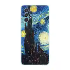 Лимонный силиконовый чехол на Samsung Galaxy A52/A52s / Самсунг А52/A52s прозрачный, с рисунком