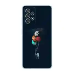 Марсала силиконовый чехол на Samsung Galaxy A52/A52s / Самсунг А52/A52s прозрачный, с рисунком