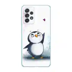 Морской силиконовый чехол на Samsung Galaxy A52/A52s / Самсунг А52/A52s прозрачный, с рисунком