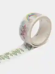 Багровый декоративный скотч, 15 мм