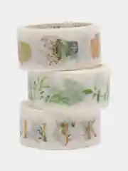 Вишнёвый декоративный скотч, 15 мм